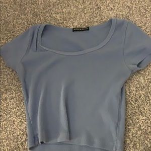 blue brandy top